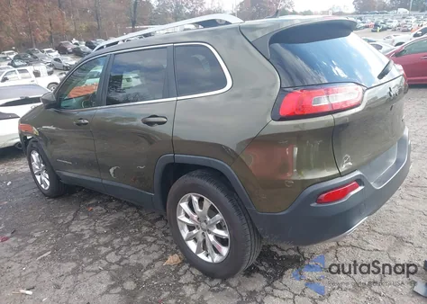 2015 Jeep Cherokee Limited из США, поврежденный, VIN 1C4PJLDS9FW762029